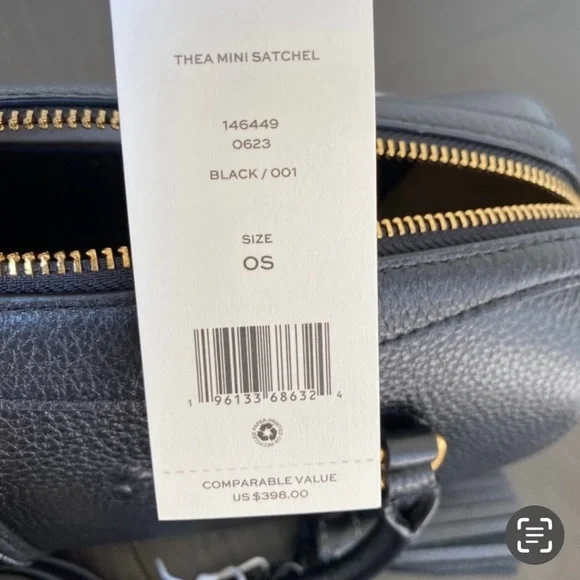 Tory Burch Thea Mini Satchel. - Picture 2 of 2